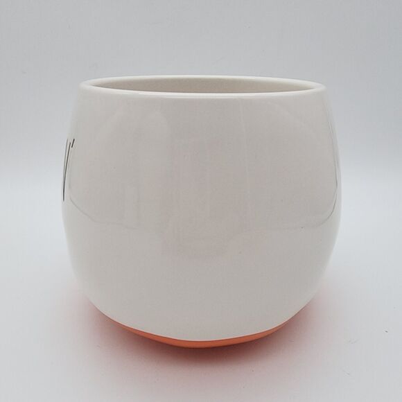 Rae Dunn Halloween Ghostin' Ceramic Ghost Planter White Artisan Collection 5x5" - Picture 2 of 10